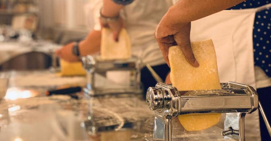 Rome: Pasta Making Class with Tiramisu & Wine PRIVATE OPTION - Choosing a private group or shared class