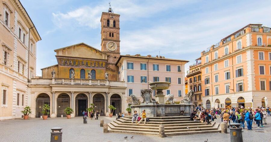 Rome: Pasta, Pizza & Gelato Tour in TRASTEVERE - Ending with gelato at Piazza Mastai
