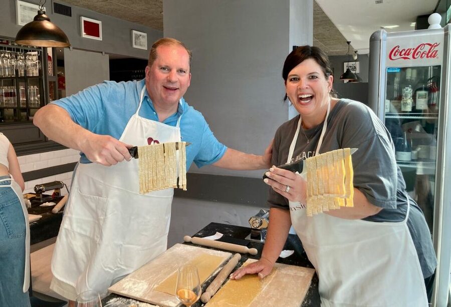 Rome: Small Group Pasta Making Class with Wine near Vatican - Your Pasta, Finished With a Traditional Sauce