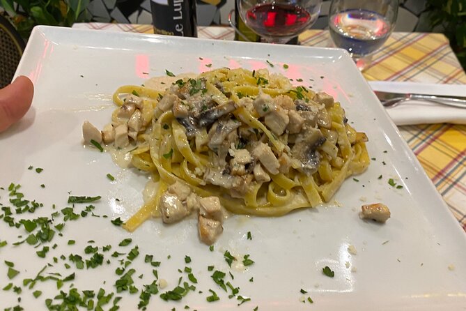 Rome - Tagliatelle Cooking Class with sit down Meal & Prosecco - Key points before you book