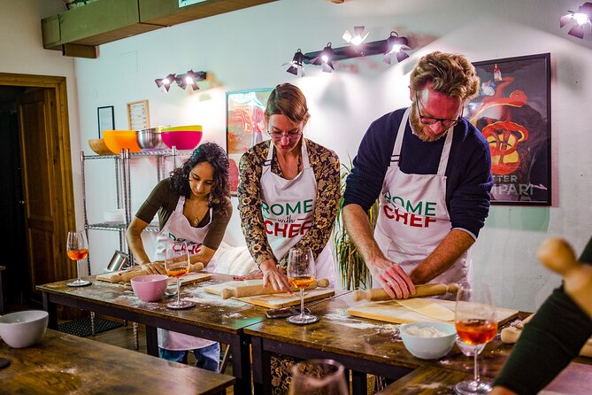 Rome Tipsy Cooking Class: Make Pasta and Mix 3 Spritz Cocktails - What the $44.74 price includes
