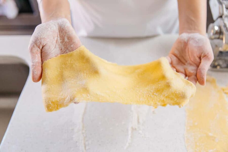 San Diego: 2-Hour Pasta Cooking Class at a Local Brewery - The first lesson: flour, eggs, and olive oil