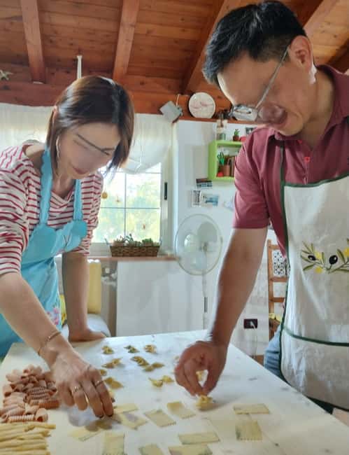 Sciacca: Traditional Pasta Class With Wine Included - The garden and the family atmosphere