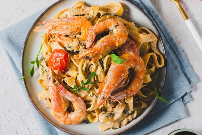 Seafood & Handmade Pasta Class in Central Philadelphia (4-Course) - What the $128 price buys you