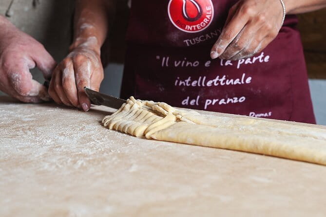 Small Group Pasta Making Class Wine Tasting in a Tuscan Castle - Three wines with lunch