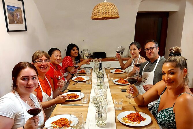 Small-Group Pasta Making steps from the Vatican Museums - How hands-on is the class?