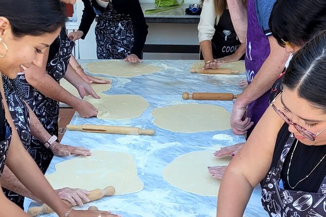 Sorrento Coast: 100% Hands-On Pizza & Pasta Cooking Experience - A castle terrace above the Gulf of Sorrento