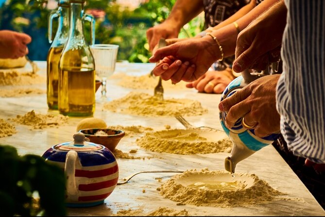 Sorrento Coast: 100% Hands-On Pizza & Pasta Cooking Experience - Kneading real Neapolitan pizza by hand