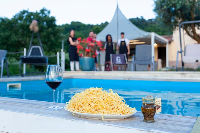 Spoleto Truffle Experience: Handmade Pasta with a Local Chef - Cooking strangozzi with black truffle