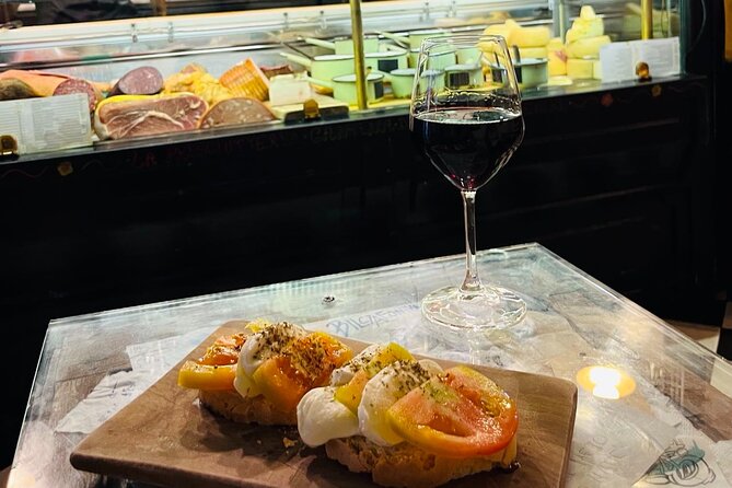 Street food and pasta in Rome - Pizza and Mortazza on Viale di Trastevere
