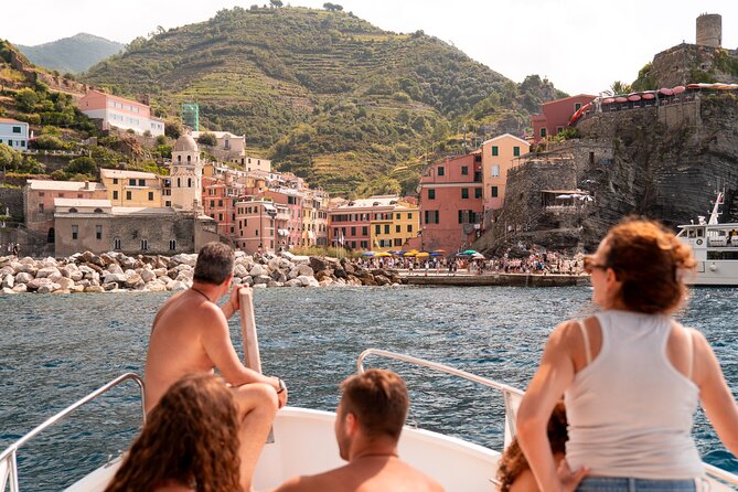 Sunset on a boat with fresh pesto pasta - Pesto pasta, wine, and the sunset hour