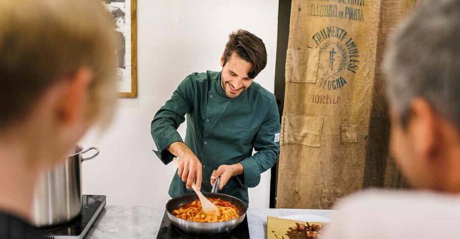 Super Fun Pasta and Gelato Cooking Class by the Vatican - Appetizers, drinks, and the meal you prepare