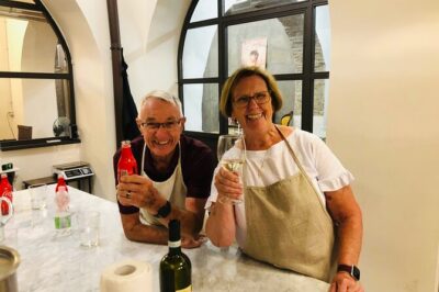 Super Fun Pasta & Gelato Class by Vatican with Wine + Oil Tasting