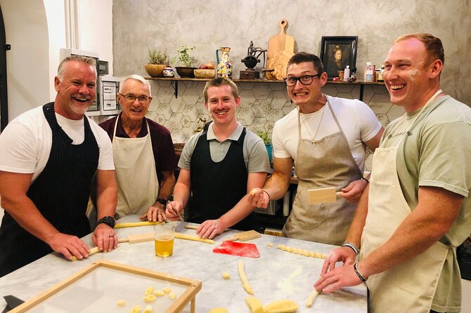 Super Fun Pasta & Gelato Class by Vatican with Wine + Oil Tasting - Drinks, dietary needs, and practical comfort