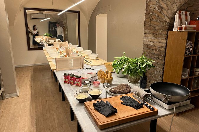 Top Class in Fettuccine, Ravioli, and Tiramisu - Sitting down to eat what you prepared