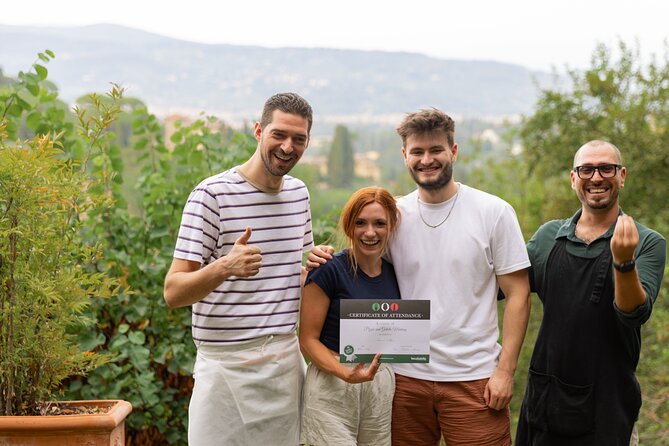Tuscany Express Experience: Pasta Class & Wine Tour from Florence - Gelato class with fruit, cocoa, and pistachio