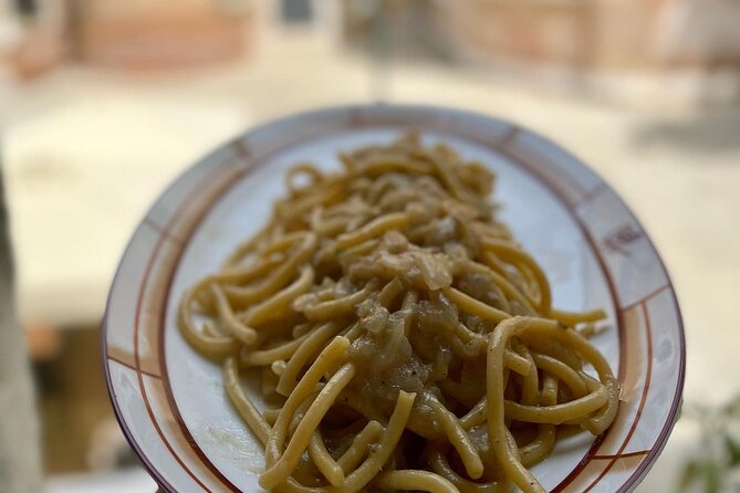Venice Hands-On Bigoli Pasta Class : Cook & Taste Local Recipes - Cicchetti first, then two versions of bigoli