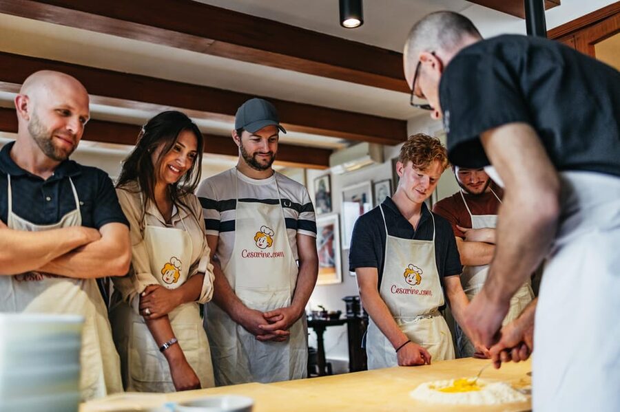 Venice: Pasta and Tiramisu Cooking Class at a Local's Home - Rolling dough and shaping two pastas