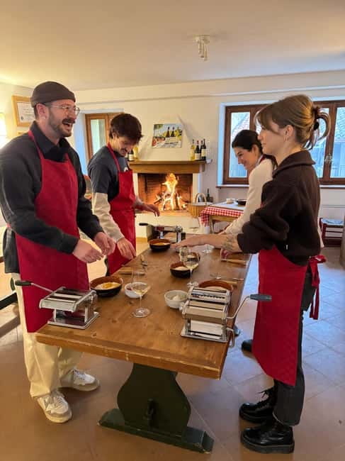 Verona: Pasta Cooking Class with Wine Tasting - Key points at a glance